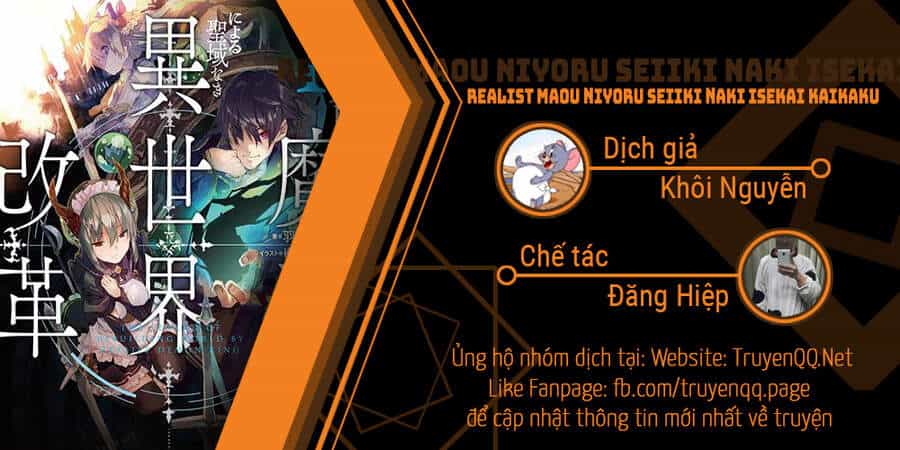 Realist Maou Niyoru Seiiki Naki Isekai Kaikaku - Chương 18 - ảnh 1