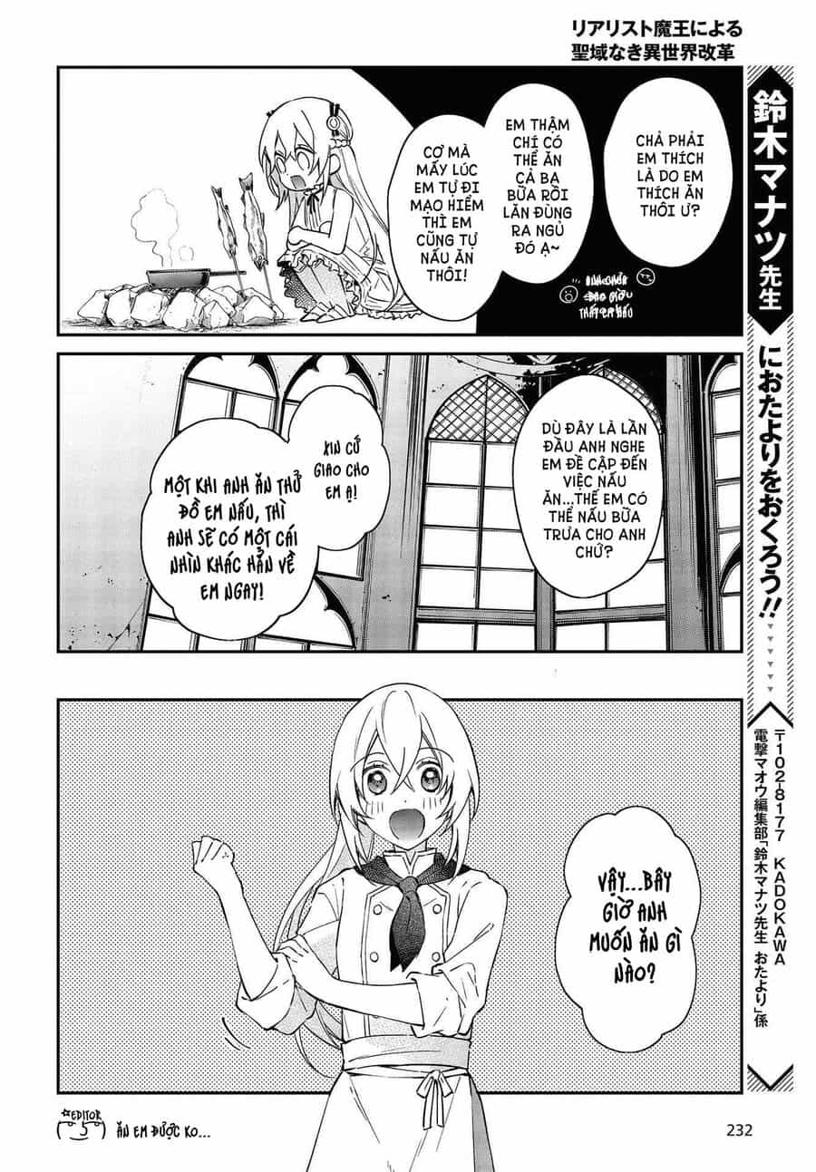 Realist Maou Niyoru Seiiki Naki Isekai Kaikaku - Chương 33.5 - ảnh 7