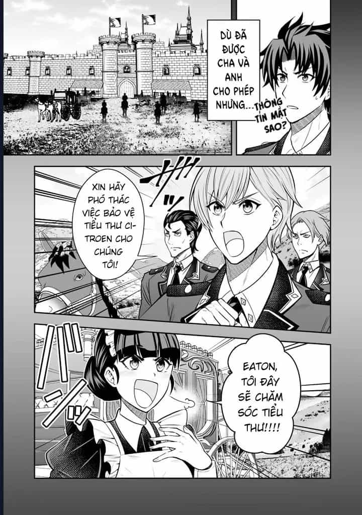 Rinkoku Kara Kita Yome Ga Kawaisugite Doushiyou - Chương 6 - ảnh 3