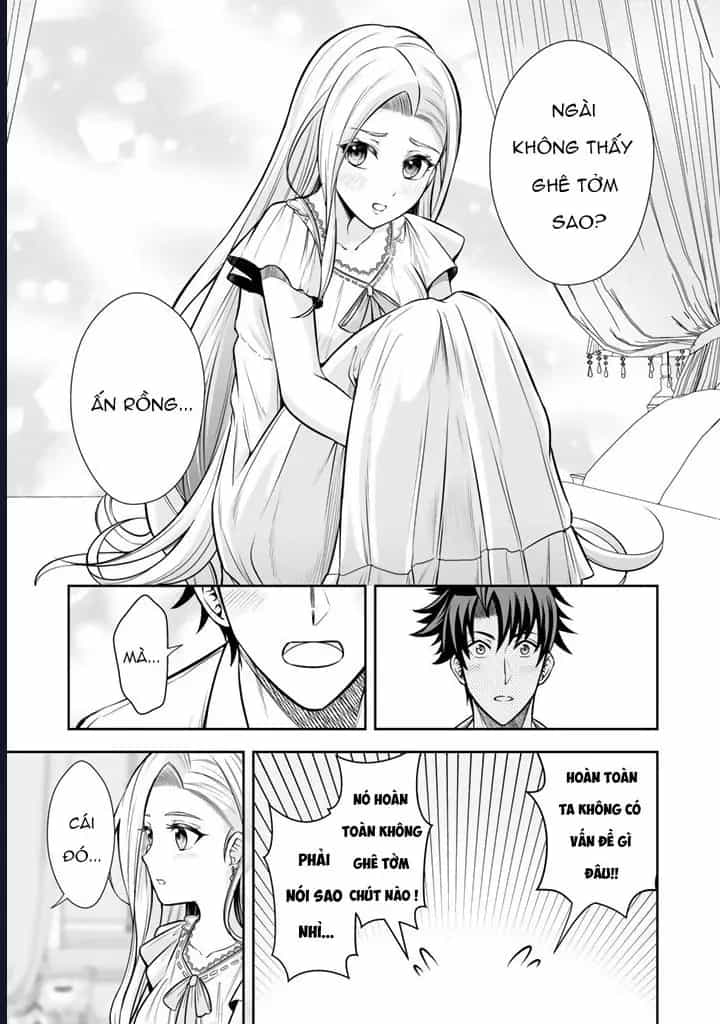Rinkoku Kara Kita Yome Ga Kawaisugite Doushiyou - Chương 8 - ảnh 15
