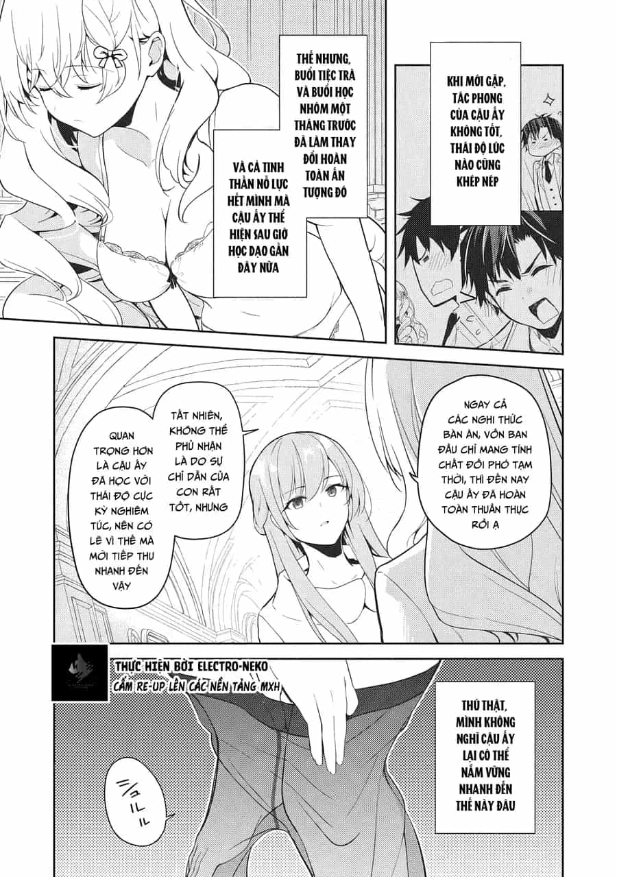 Saijo No Osewa Takane No Hana-Darakena Meimon-Kou De, Gakuin Ichi No Ojou-Sama (Seikatsu Nouryoku Kaimu) Wo Kagenagara Osewa Suru Koto Ni Narimashita - Chương 34 - ảnh 17