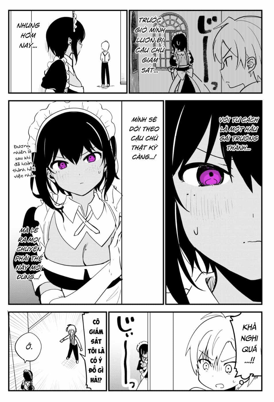 Saikin Yatotta Meido Ga Ayashii - Chương 13 - ảnh 1