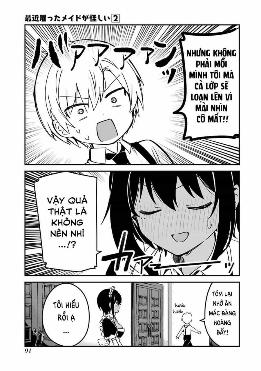 Saikin Yatotta Meido Ga Ayashii - Chương 22 - ảnh 7