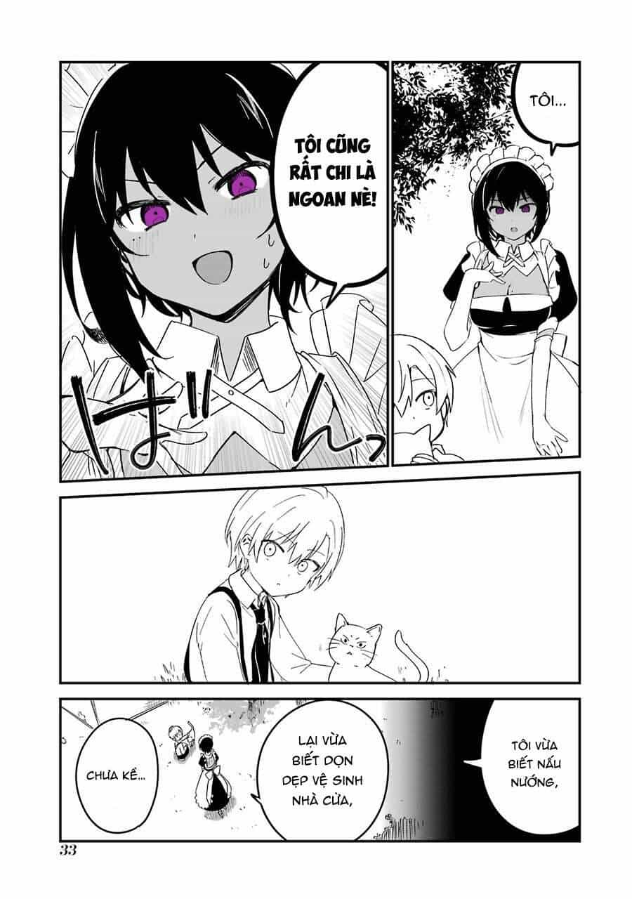 Saikin Yatotta Meido Ga Ayashii - Chương 28 - ảnh 4