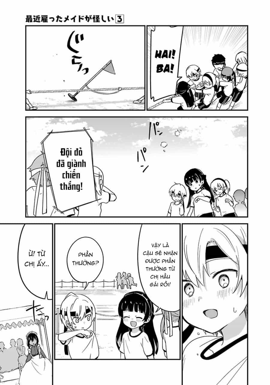 Saikin Yatotta Meido Ga Ayashii - Chuong 32 - ảnh 15
