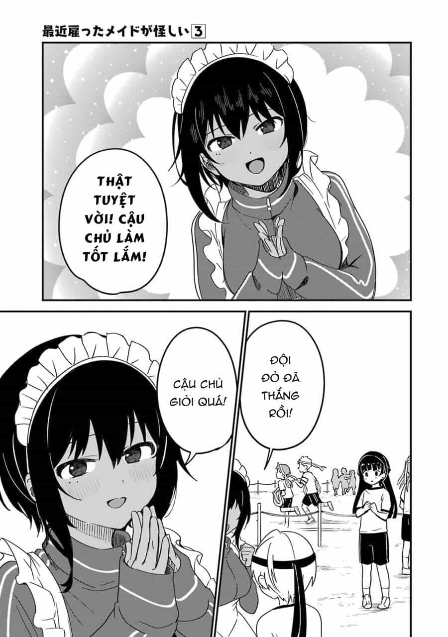 Saikin Yatotta Meido Ga Ayashii - Chuong 32 - ảnh 17