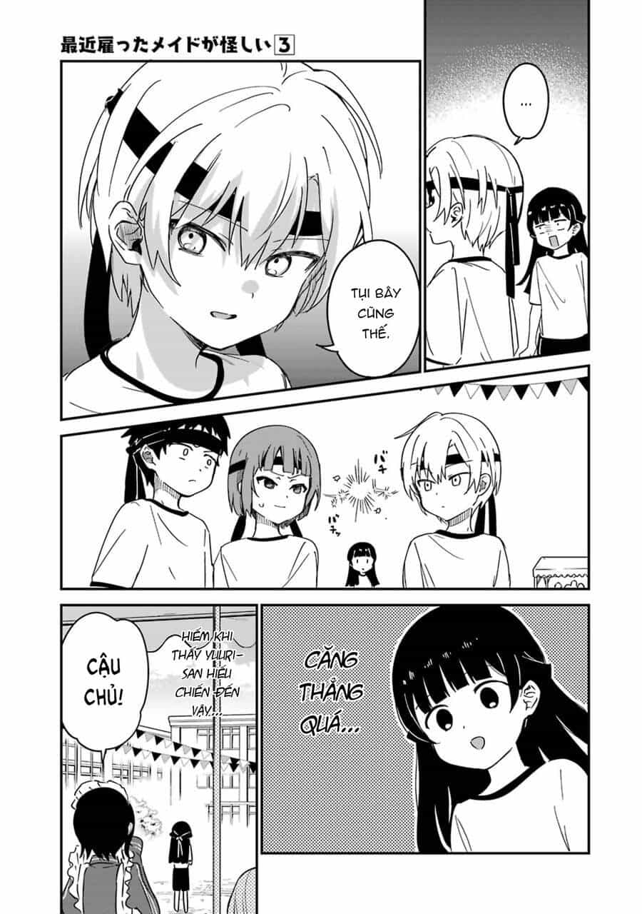 Saikin Yatotta Meido Ga Ayashii - Chuong 32 - ảnh 7