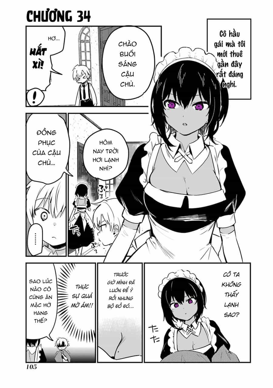 Saikin Yatotta Meido Ga Ayashii - Chương 34 - ảnh 2