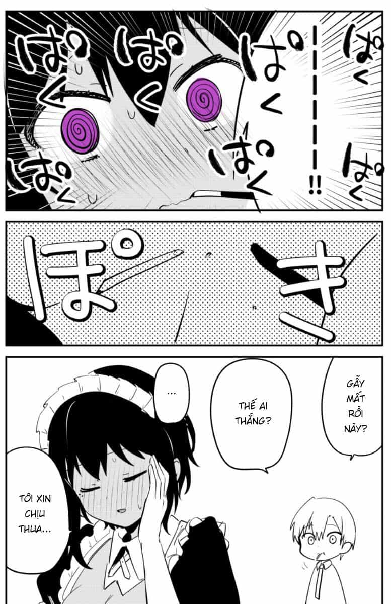 Saikin Yatotta Meido Ga Ayashii - Chương 4 - ảnh 4