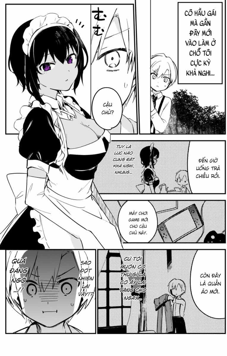 Saikin Yatotta Meido Ga Ayashii - Chương 5 - ảnh 1