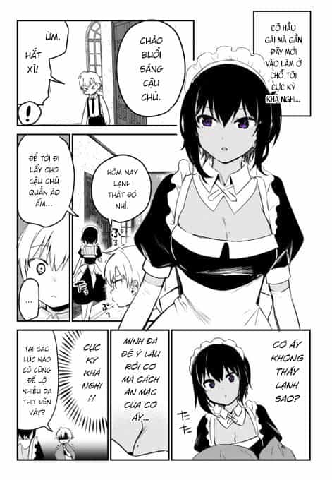 Saikin Yatotta Meido Ga Ayashii - Chương 6 - ảnh 1
