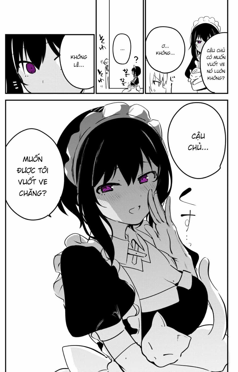 Saikin Yatotta Meido Ga Ayashii - Chương 9 - ảnh 3