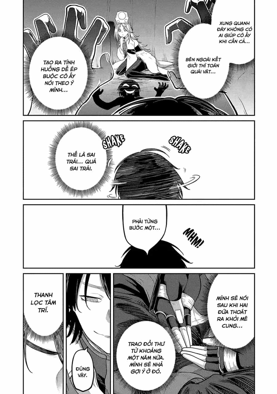 Saikou Nando Meikyuu De Party Ni Okizari Ni Sareta S-Rank Kenshi, Hontou Ni Mayoimakutte Dare Mo Shiranai Saishinbu E: Ore No Kan Dato Tabun Kocchi Ga Deguchi Da To Omou - Chương 9 - ảnh 19