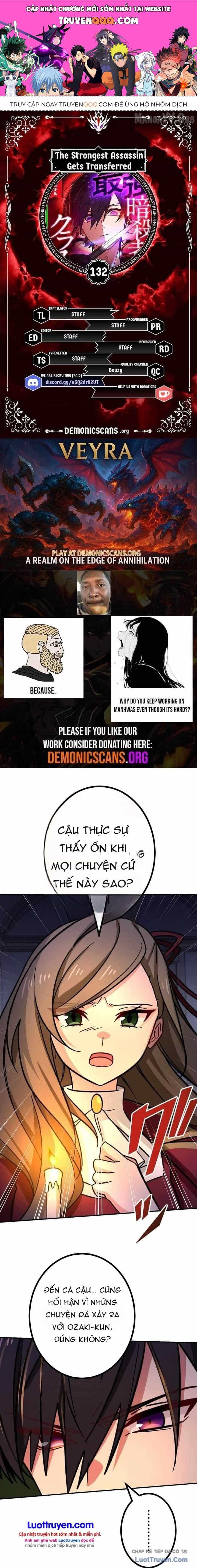 Sát Thủ Mạnh Nhất Chuyển Sinh Sang Thế Giới Khác - Chương 132 - ảnh 1