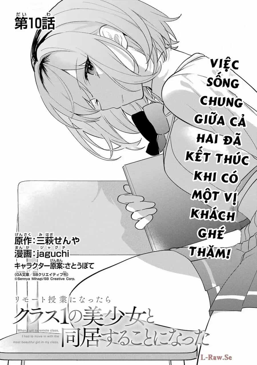 Sau Khi Chuyển Sang Học Online, Tôi Đành Phải Sống Chung Với Cô Nàng Xinh Đẹp Nhất Lớp - Chương 10 - ảnh 2