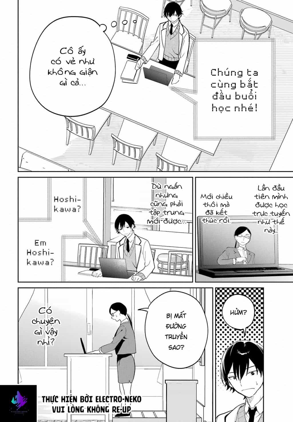 Sau Khi Chuyển Sang Học Online, Tôi Đành Phải Sống Chung Với Cô Nàng Xinh Đẹp Nhất Lớp - Chuong 4 - ảnh 11