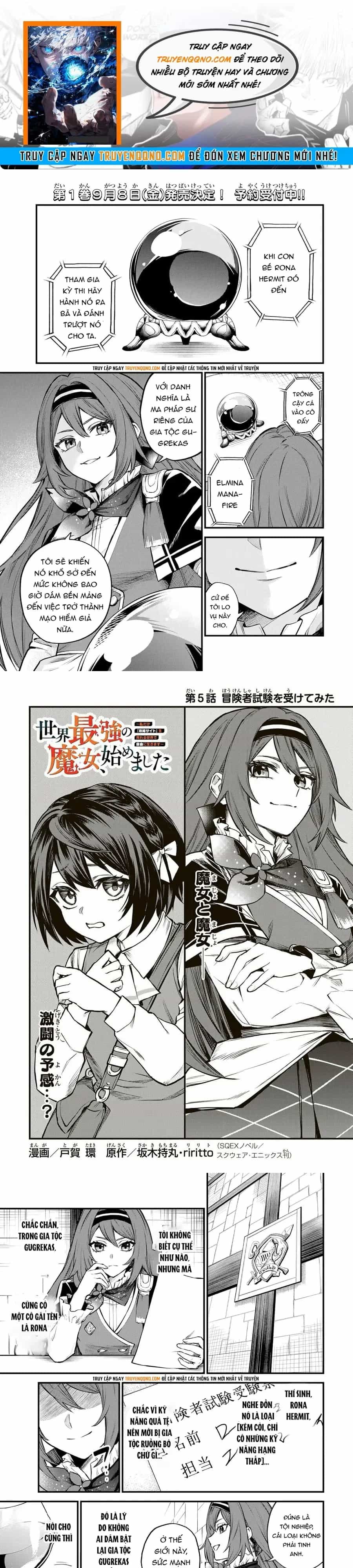 Sekai Saikyou No Majo, Hajimemashita - Watashidake - Chương 5 - ảnh 1