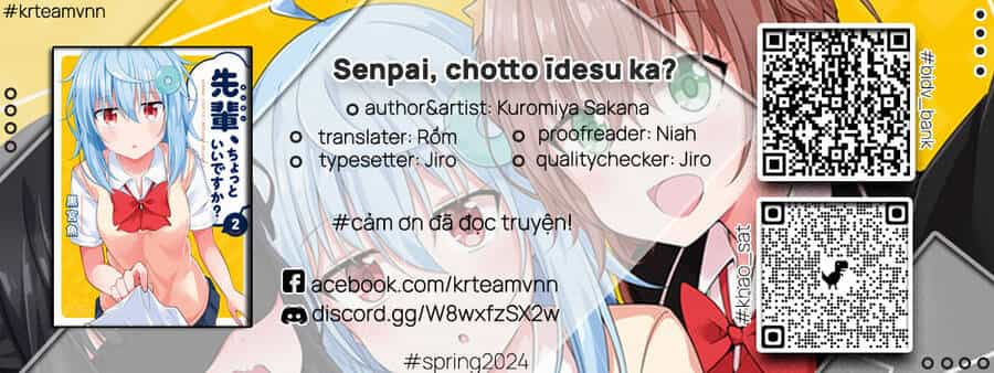 Senpai, Chotto Īdesu Ka? - Chương 13 - ảnh 1