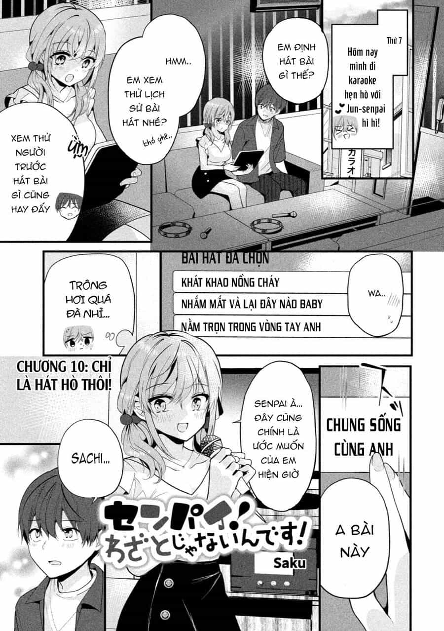 Senpai! Em Không Cố Ý Đâu! - Chương 10 - ảnh 4