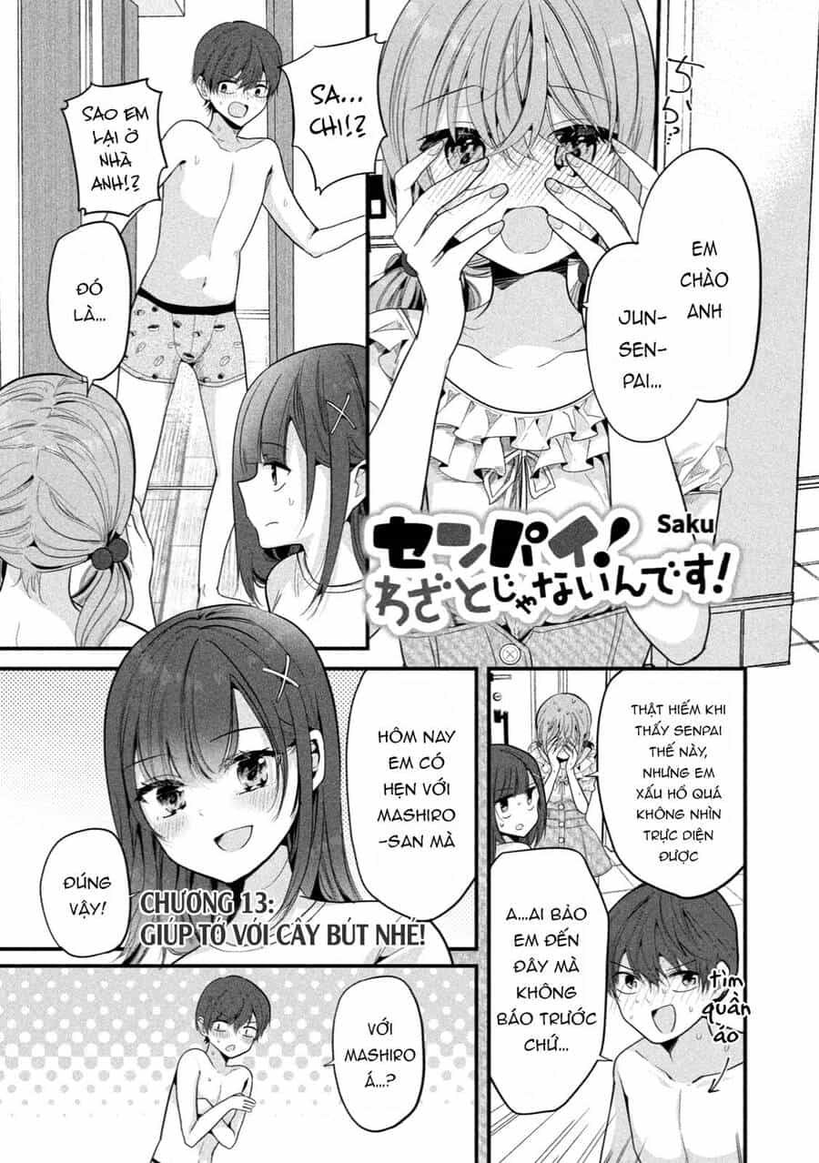 Senpai! Em Không Cố Ý Đâu! - Chương 13 - ảnh 3