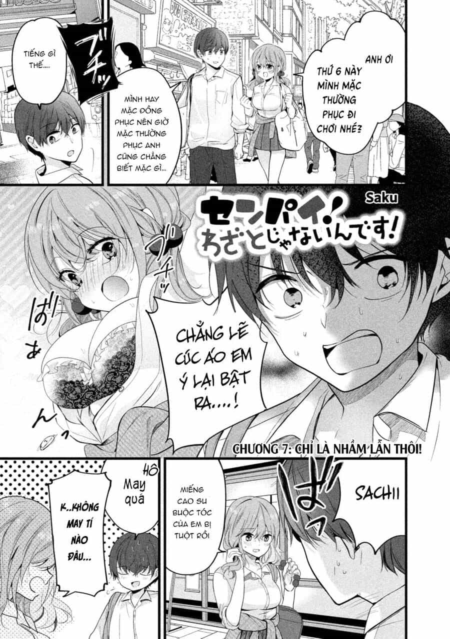 Senpai! Em Không Cố Ý Đâu! - Chương 7 - ảnh 2