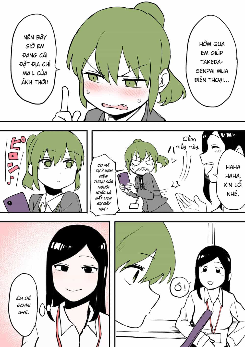 Senpai Ga Urusai Kouhai No Hanashi - Chương 9 - ảnh 3