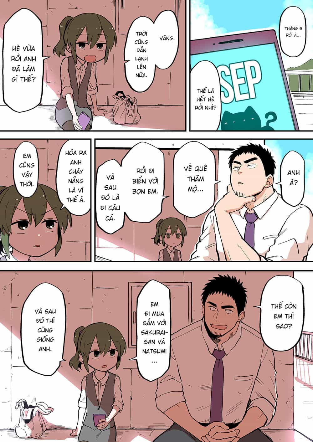 Senpai Ga Urusai Kouhai No Hanashi - Chương 44 - ảnh 1