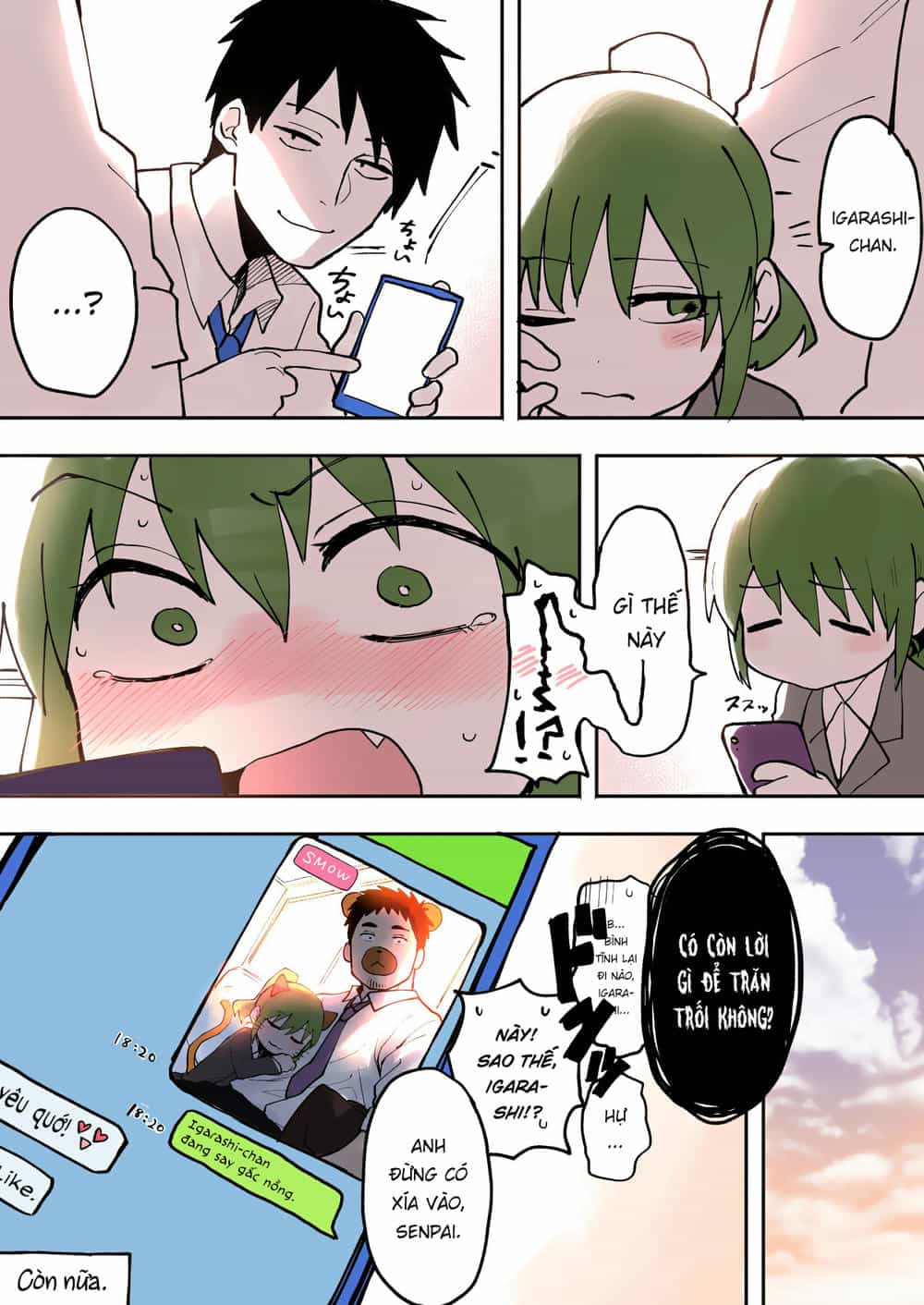 Senpai Ga Urusai Kouhai No Hanashi - Chương 6 - ảnh 4