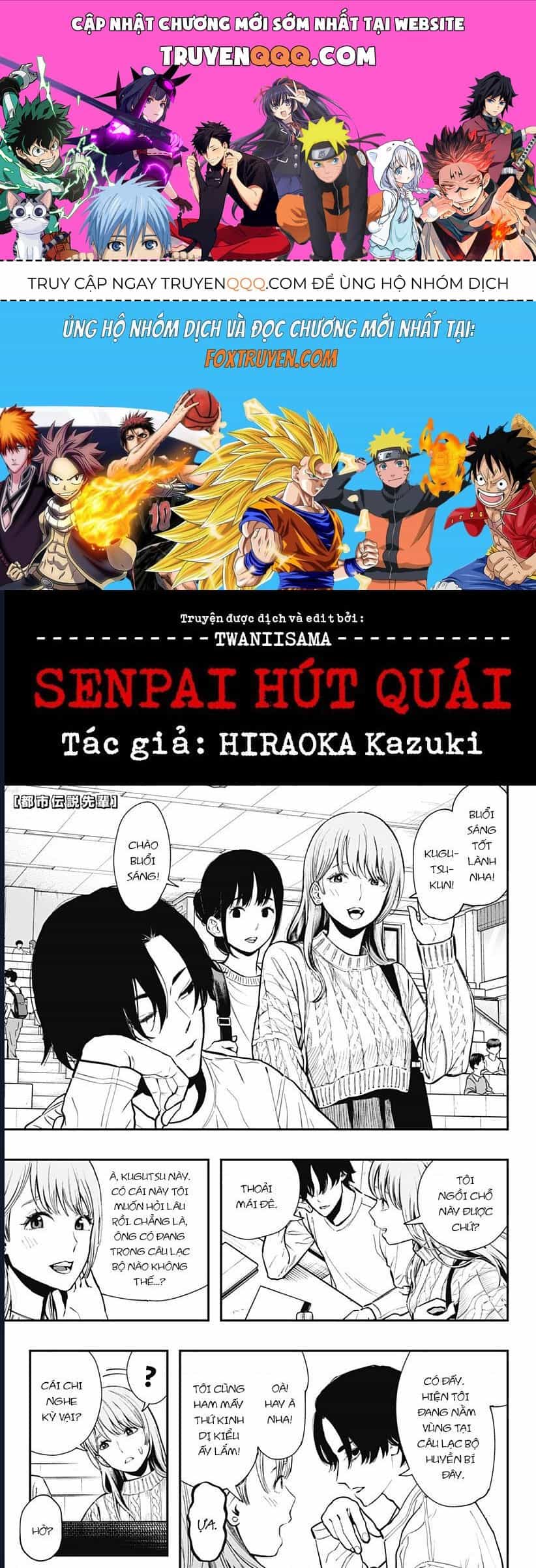 Senpai Hút Quái - Chương 6 - ảnh 1