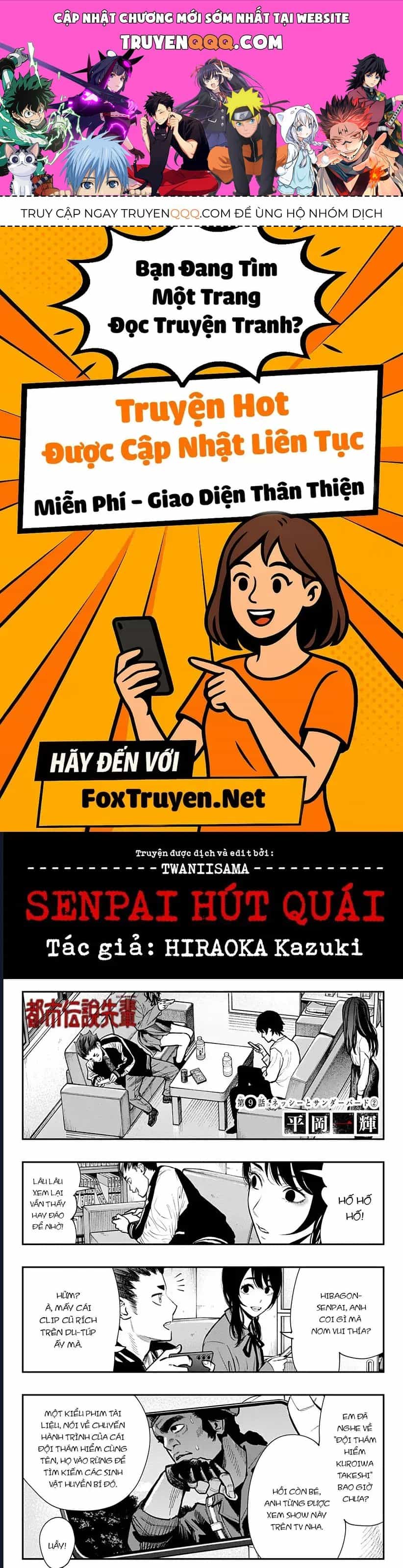 Senpai Hút Quái - Chương 9 - ảnh 1