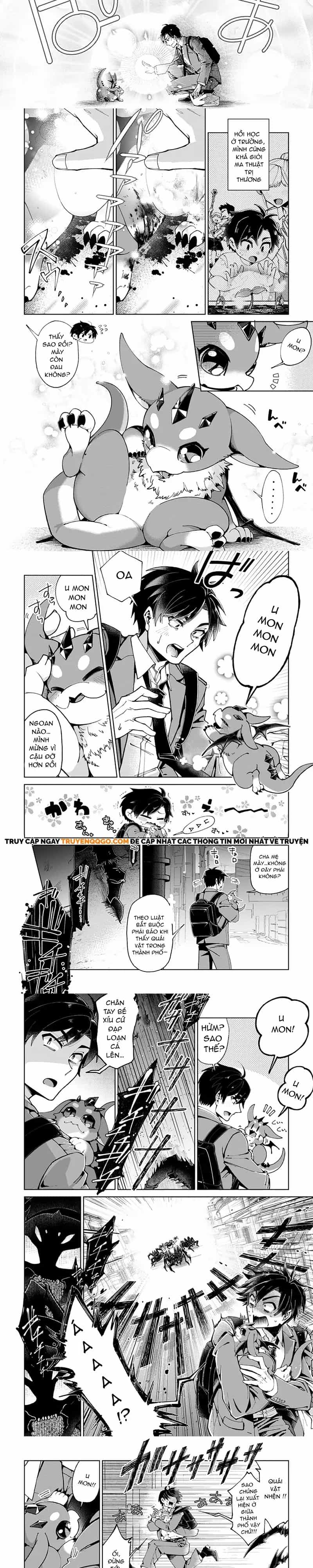 Shachiku No Ore, Dragon Ni Idakaretanode Pet Haishin Wo Hajimemasu Chibi Ko Dragon To Monster Bokujo Life - Chương 1 - ảnh 3