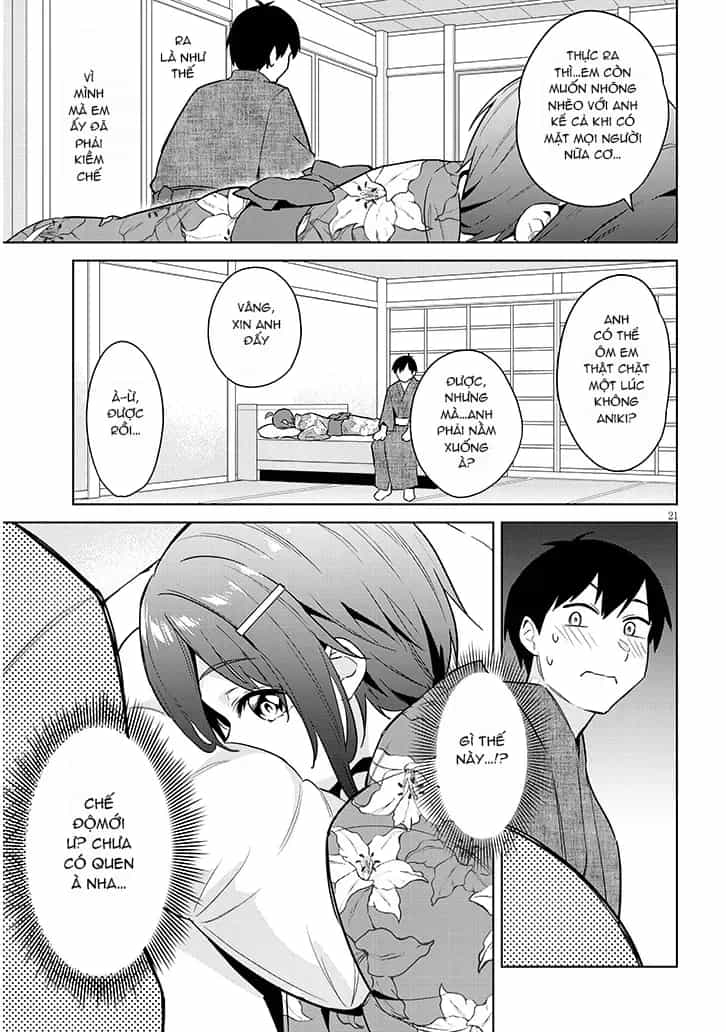 She Was Actually My Stepsister ~Recently, The Sense Of Distance Between Me And My New Stepbrother Is Incredibly Close~ - Chương 21 - ảnh 23