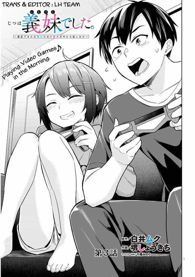 She Was Actually My Stepsister ~Recently, The Sense Of Distance Between Me And My New Stepbrother Is Incredibly Close~ - Chương 3 - ảnh 3