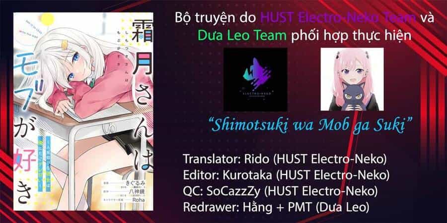 Shimotsuki-San Chỉ Thích Nhân Vật Nền - Chương 4 - ảnh 22