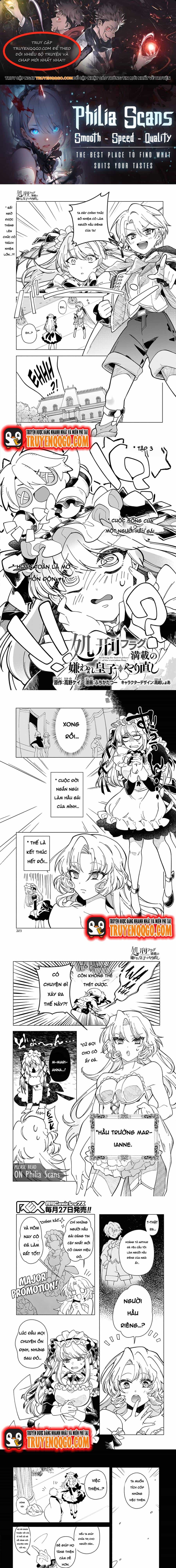 Shokei Flag Mansai No Kiraware Ouji No Yarinaoshi - Chương 3 - ảnh 1