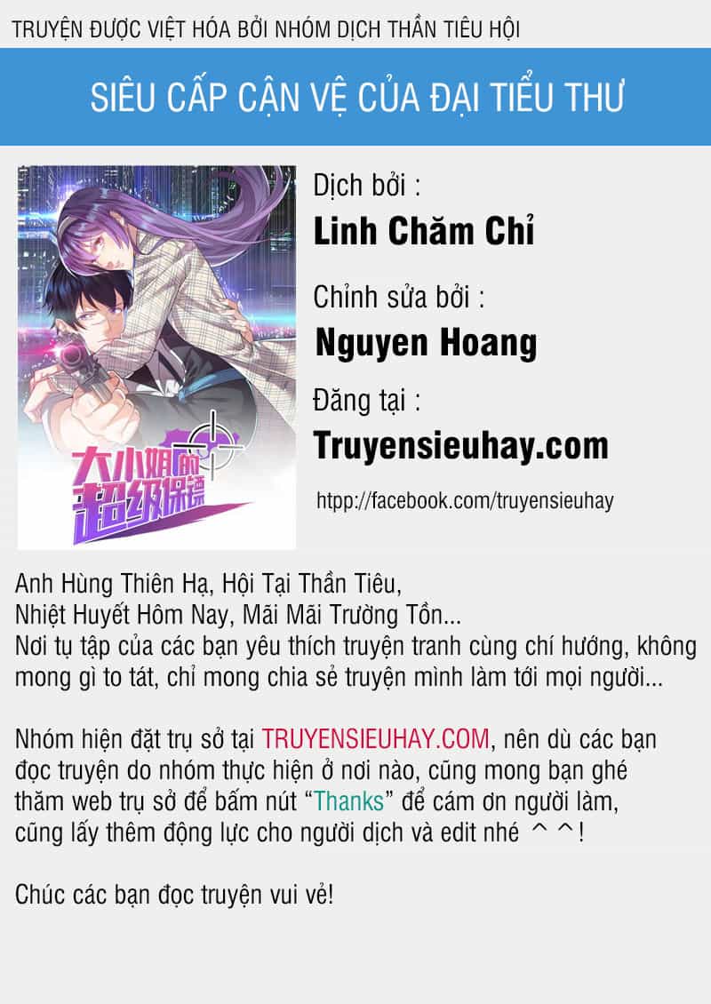 Siêu Cấp Hộ Vệ Của Đại Tiểu Thư - Chương 8 - ảnh 1