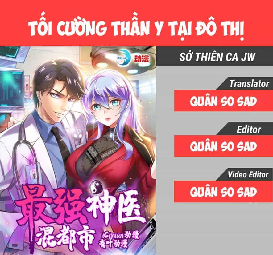 Siêu Cấp Thần Y Tại Đô Thị - Chương 3 - ảnh 1