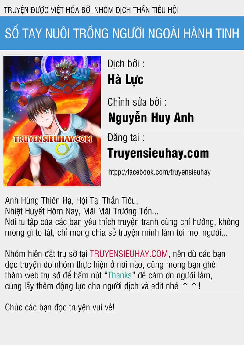Sổ Tay Nuôi Trồng Người Ngoài Hành Tinh - Chương 2 - ảnh 1