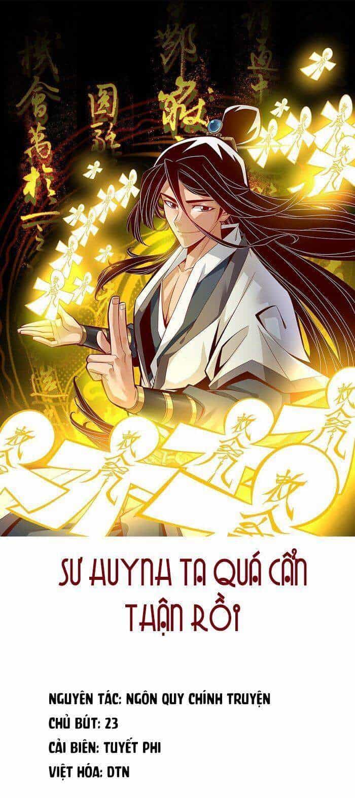 Sư Huynh Của Ta Quá Cẩn Thận Rồi - Chương 2 - ảnh 1