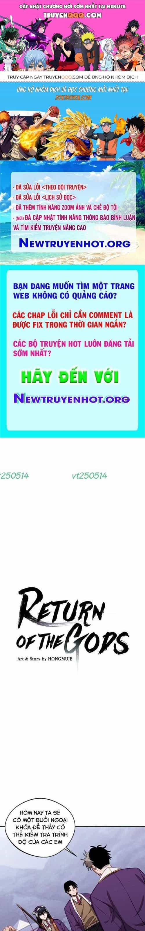 Sự Trở Lại Của Các Vị Thần - Chương 21 - ảnh 1