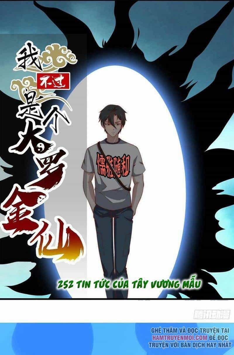 Ta Chẳng Qua Là Một Đại La Kim Tiên - Chương 252 - ảnh 1