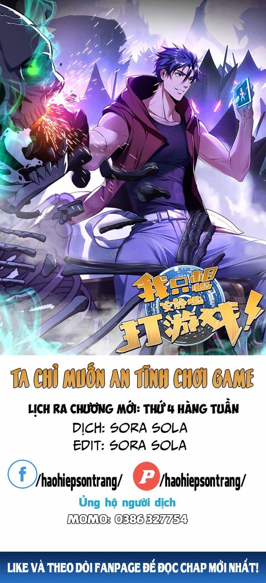 Ta Chỉ Muốn An Tĩnh Chơi Game - Chương 1 - ảnh 1