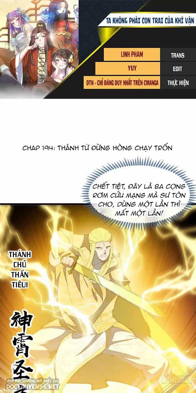 Ta Không Phải Con Cưng Của Khí Vận - Chương 194 - ảnh 1