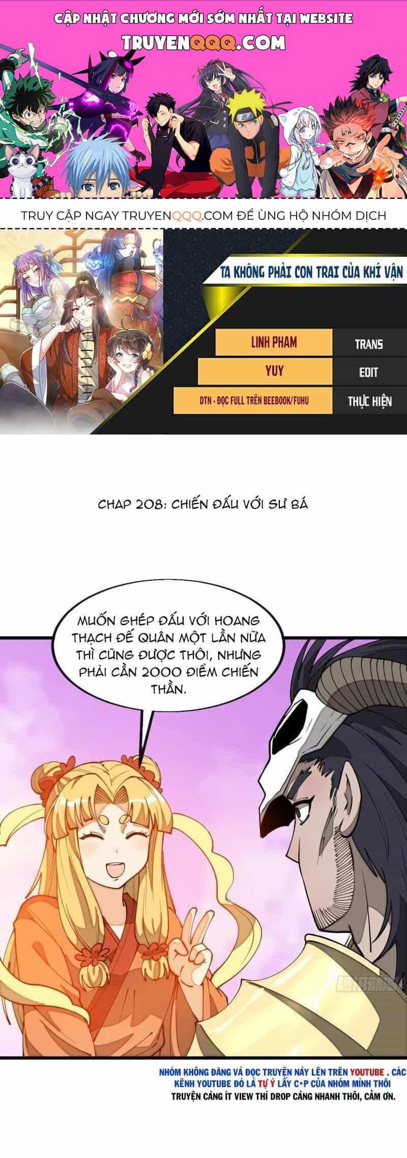 Ta Không Phải Con Cưng Của Khí Vận - Chương 208 - ảnh 1