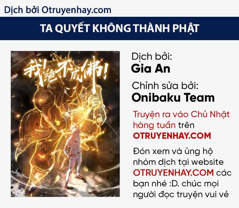 Ta Quyết Không Thành Phât - Chương 3 - ảnh 1