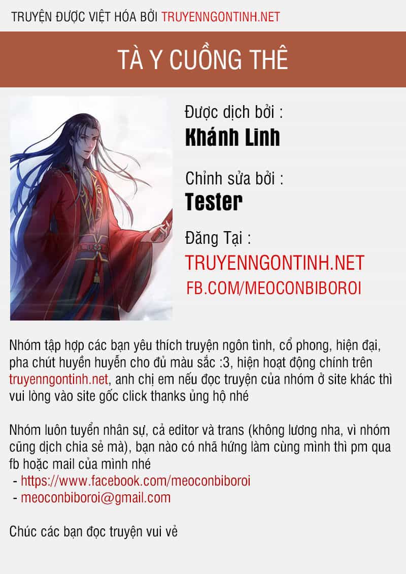 Tà Y Cuồng Thê - Chương 7 - ảnh 1