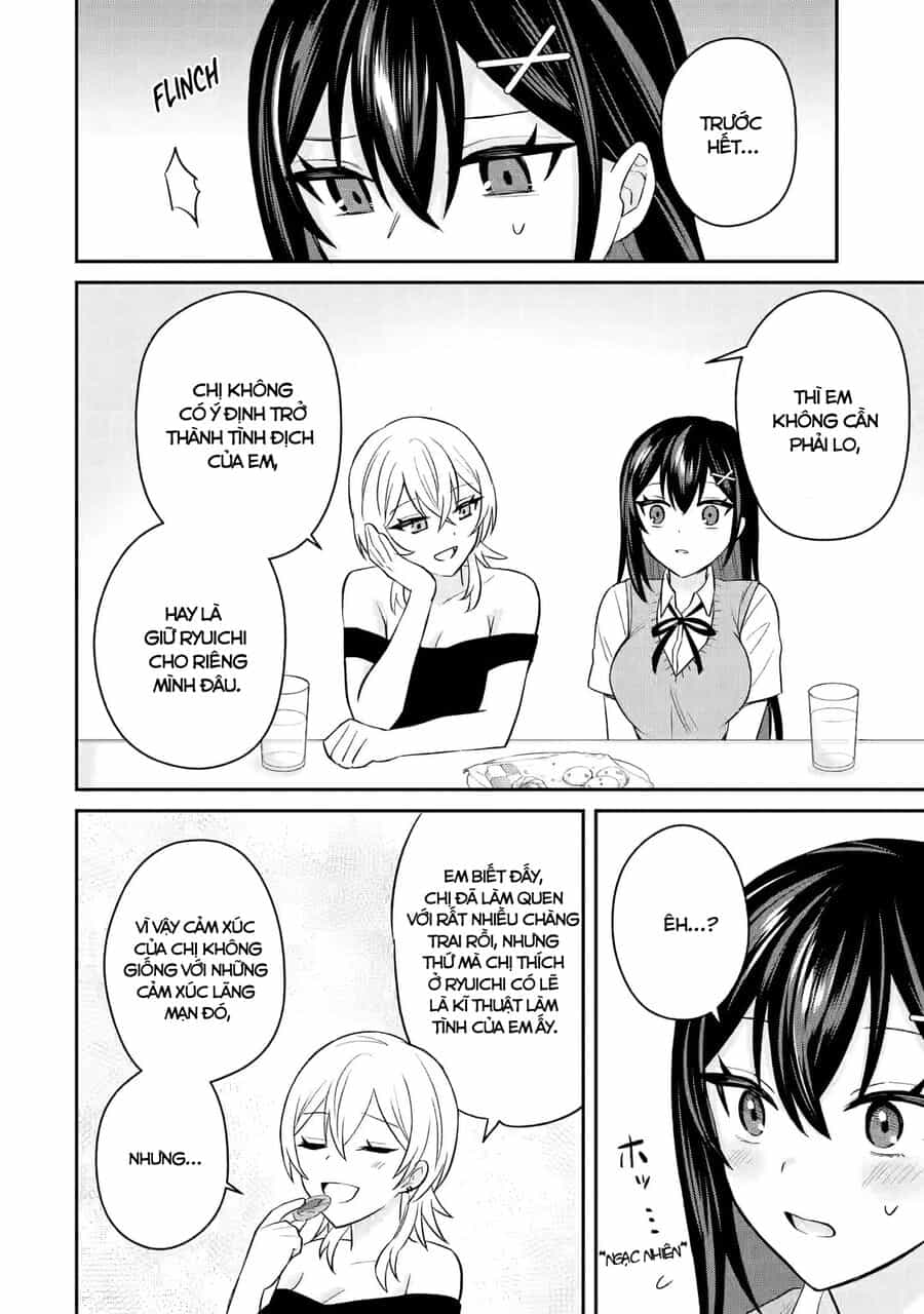Tái Sinh Thành Tên Cặn Bã Trong Bộ Manga Cắm Sừng Mình Từng Đọc. Thế Nhưng Giờ Đây, Cô Nàng Nữ Chính Của Bộ Manga Ấy Lại Chủ Động Tiếp Cận Tôi - Chương 9 - ảnh 13