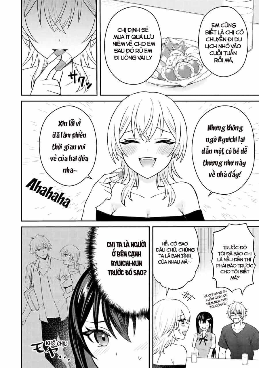 Tái Sinh Thành Tên Cặn Bã Trong Bộ Manga Cắm Sừng Mình Từng Đọc. Thế Nhưng Giờ Đây, Cô Nàng Nữ Chính Của Bộ Manga Ấy Lại Chủ Động Tiếp Cận Tôi - Chương 9 - ảnh 7