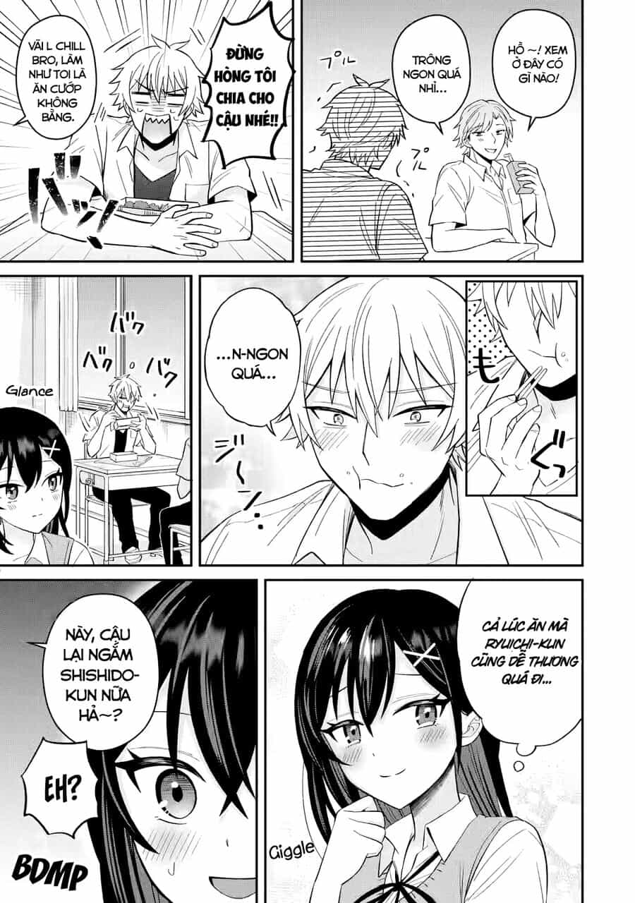 Tái Sinh Thành Tên Cặn Bã Trong Bộ Manga Cắm Sừng Mình Từng Đọc. Thế Nhưng Giờ Đây, Cô Nàng Nữ Chính Của Bộ Manga Ấy Lại Chủ Động Tiếp Cận Tôi - Chương 11.2 - ảnh 6