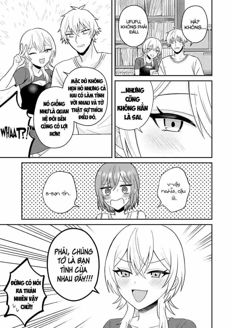Tái Sinh Thành Tên Cặn Bã Trong Bộ Manga Cắm Sừng Mình Từng Đọc. Thế Nhưng Giờ Đây, Cô Nàng Nữ Chính Của Bộ Manga Ấy Lại Chủ Động Tiếp Cận Tôi - Chương 12.1 - ảnh 4